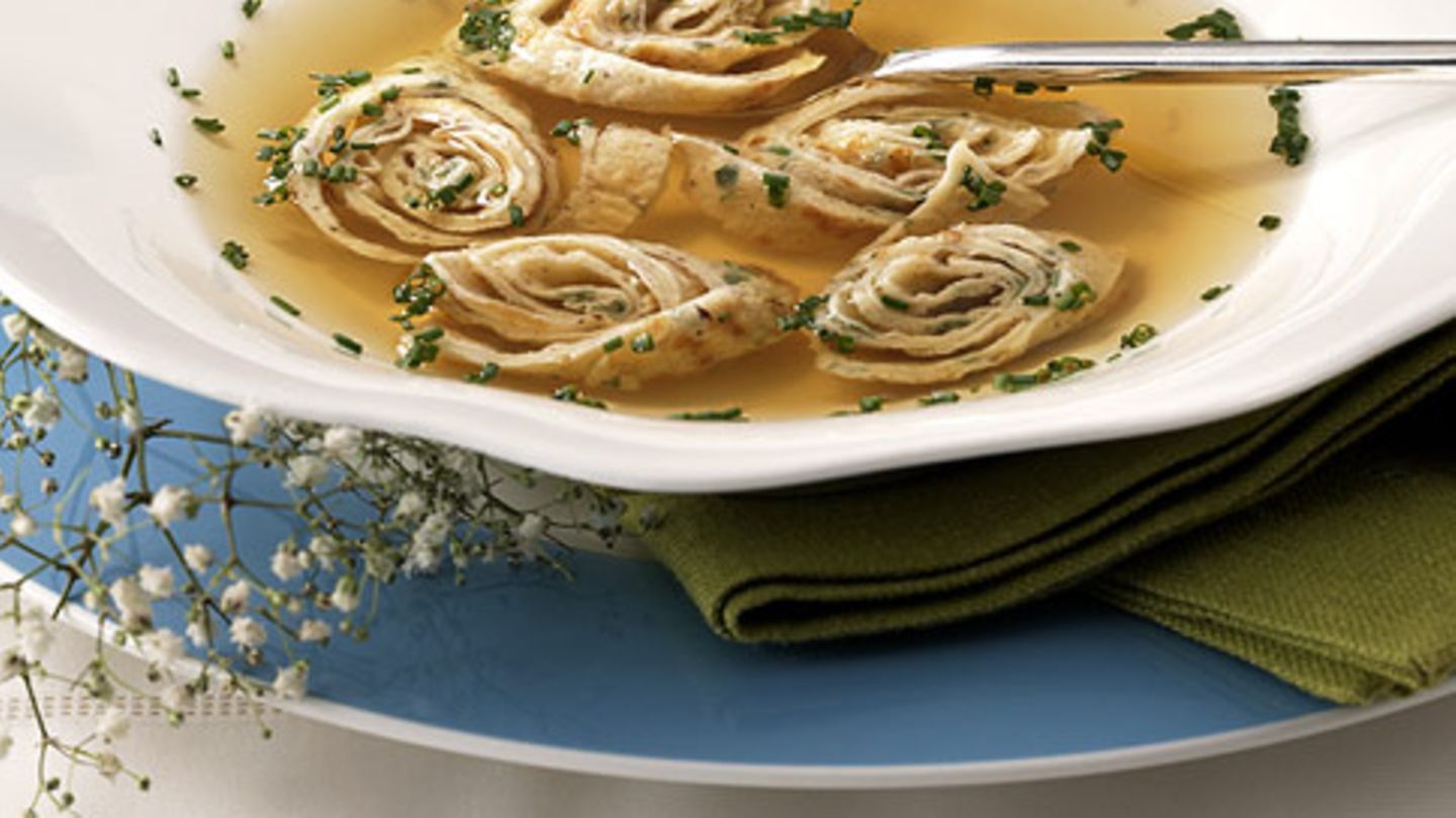 Nussflädle-Suppe Rezept