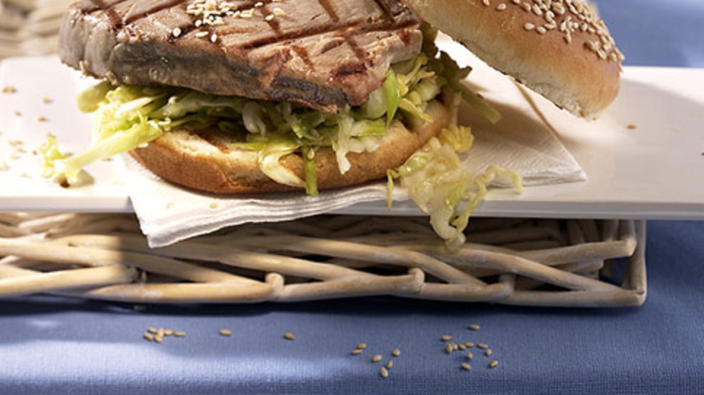 Thunfisch-Burger Rezept