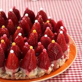 Erdbeer-Crossie-Torte