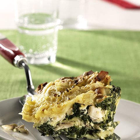 Hähnchen-Spinat-Lasagne
