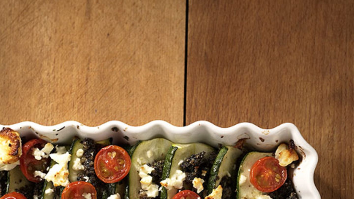 Feta-Zucchini Rezept