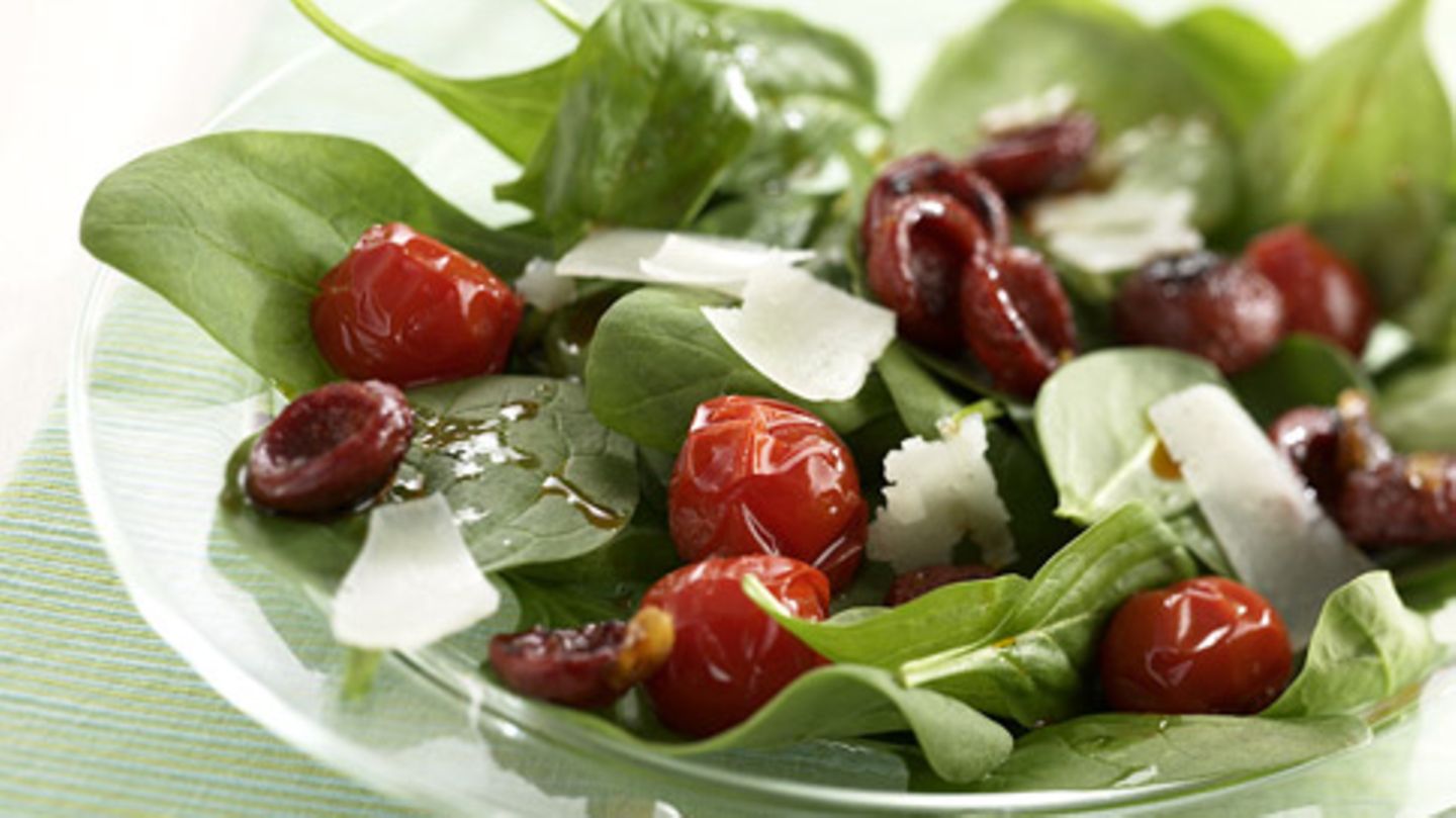 Spanischer Spinatsalat Rezept