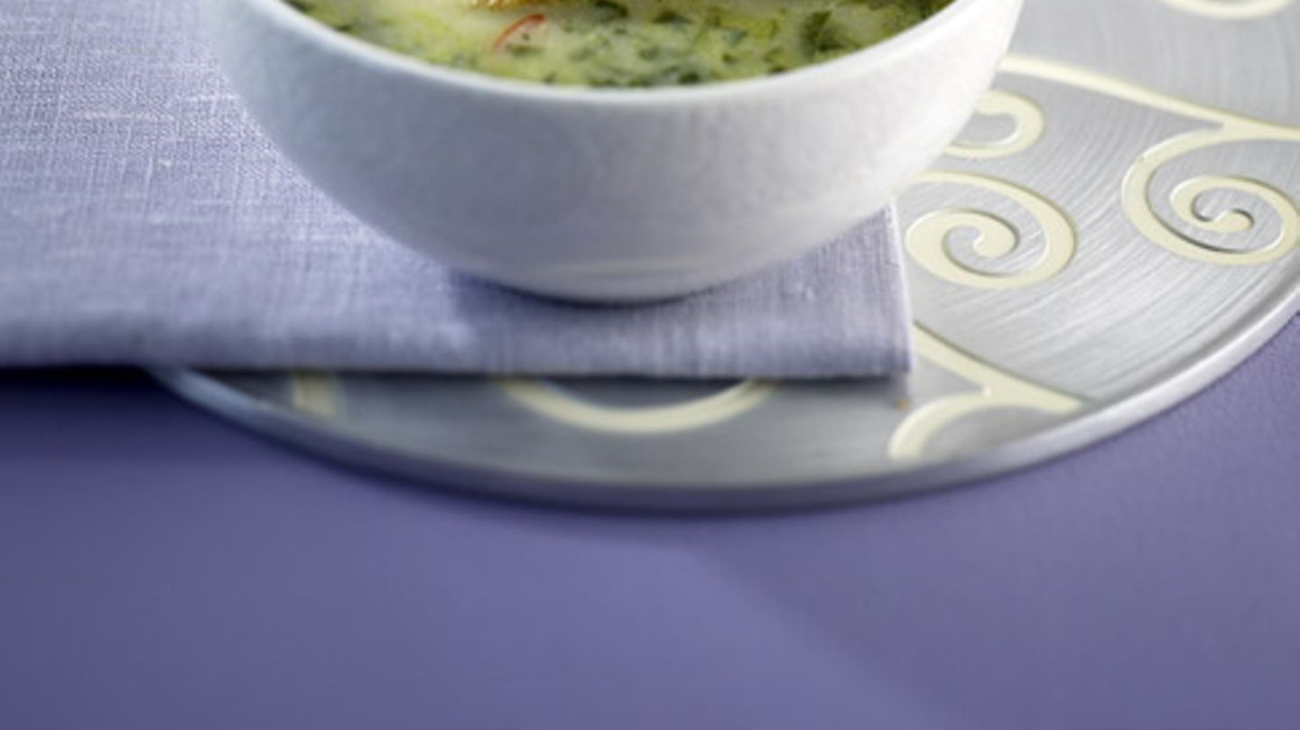 Orientalische Spinatsuppe Rezept
