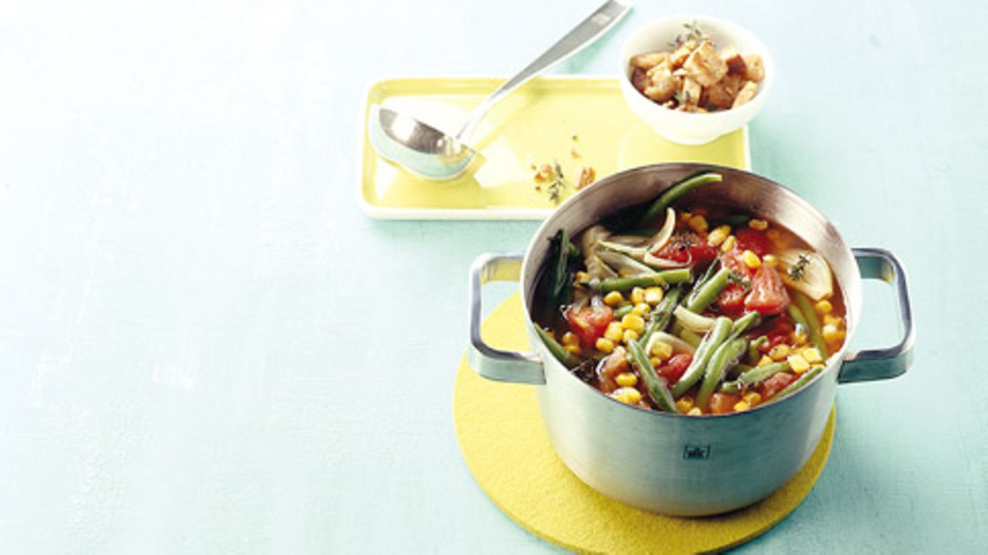 Grüner Bohneneintopf Rezept