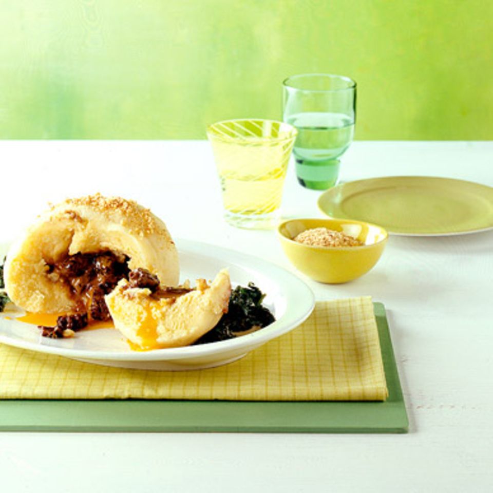 Kartoffel-Morchel-Knödel