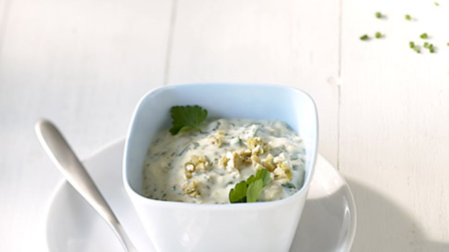 Oliven-Petersilien-Dip Rezept