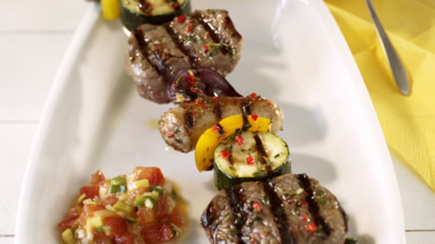 Nürnberger Steak-Spieße Rezept