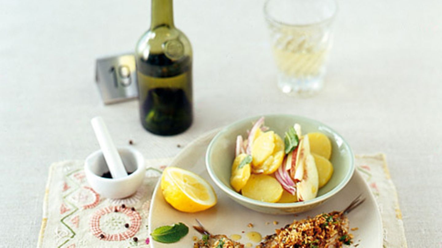 Kartoffelsalat mit Nektarinen Rezept