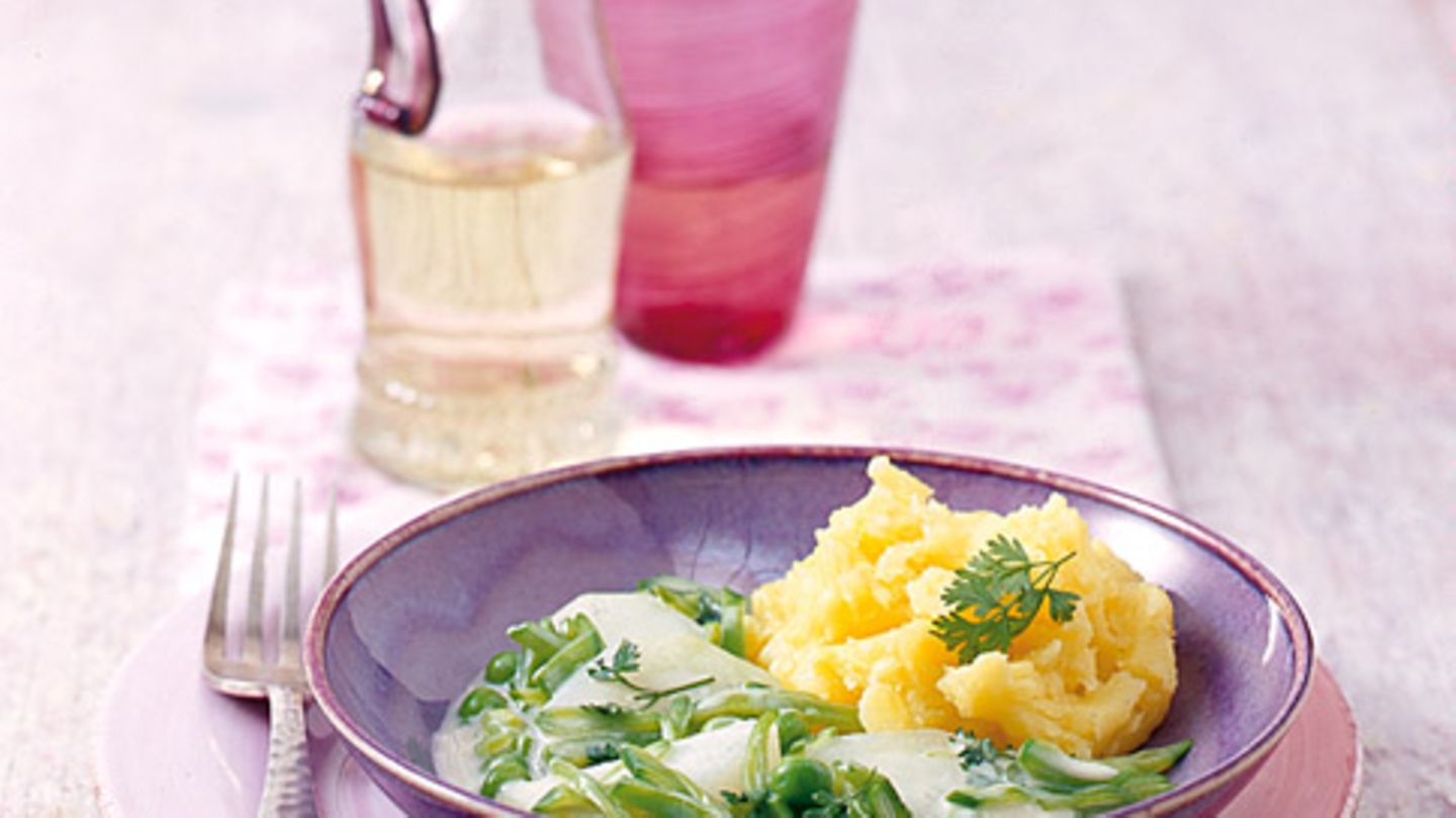 Kohlrabigemüse mit Zuckerschoten Rezept