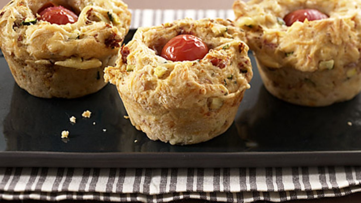 Pizza-Muffins Rezept