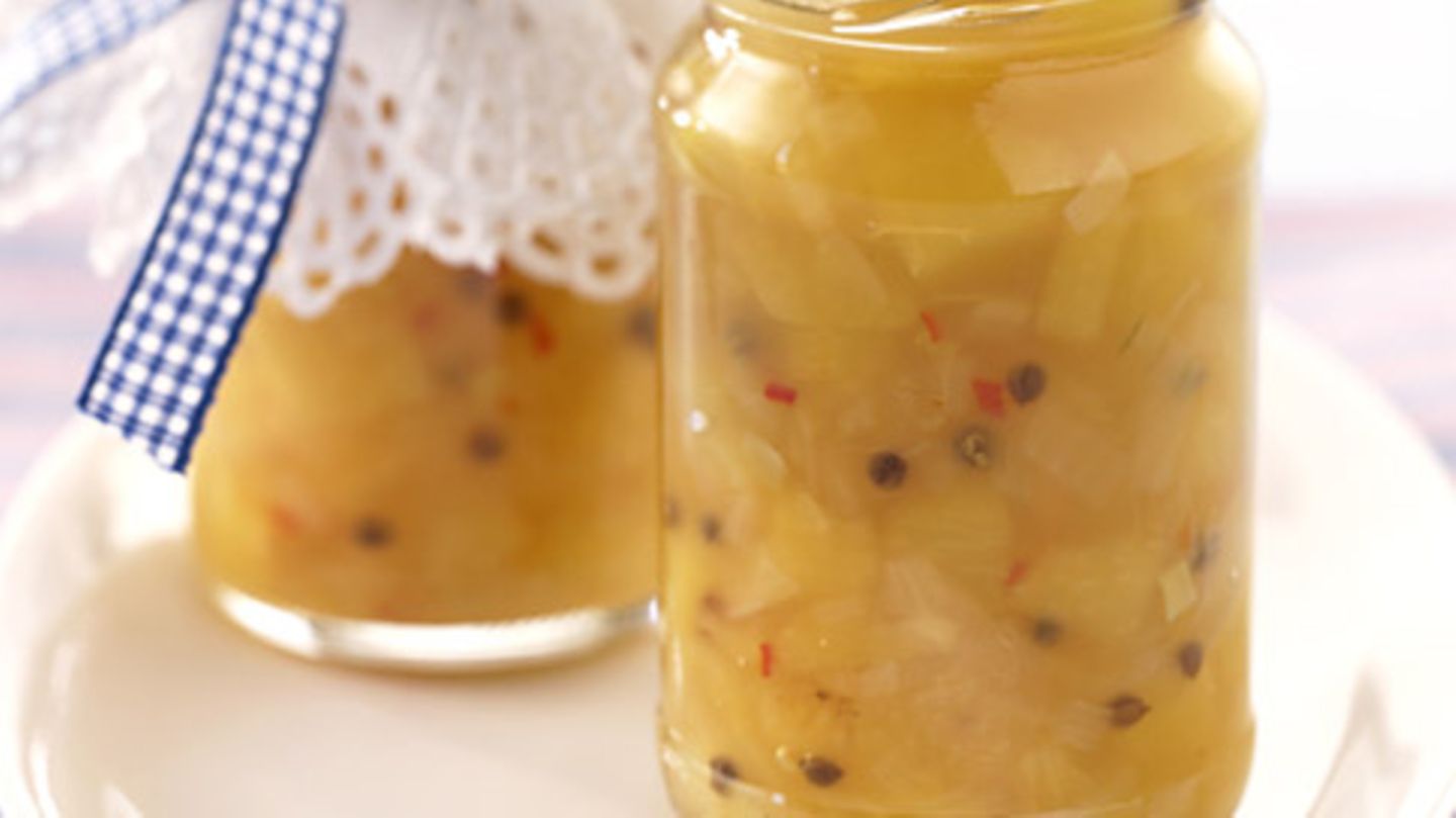 Pfirsich-Chutney Rezept