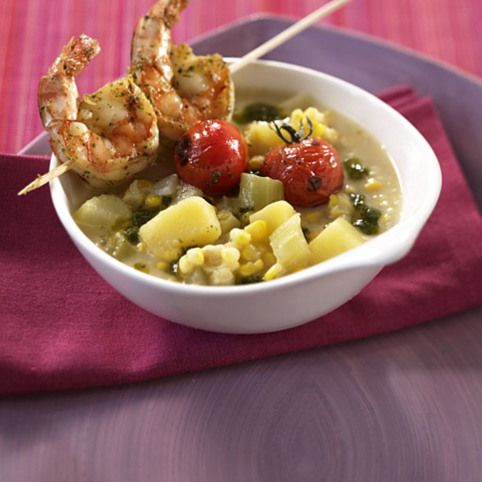 Cremige Maissuppe