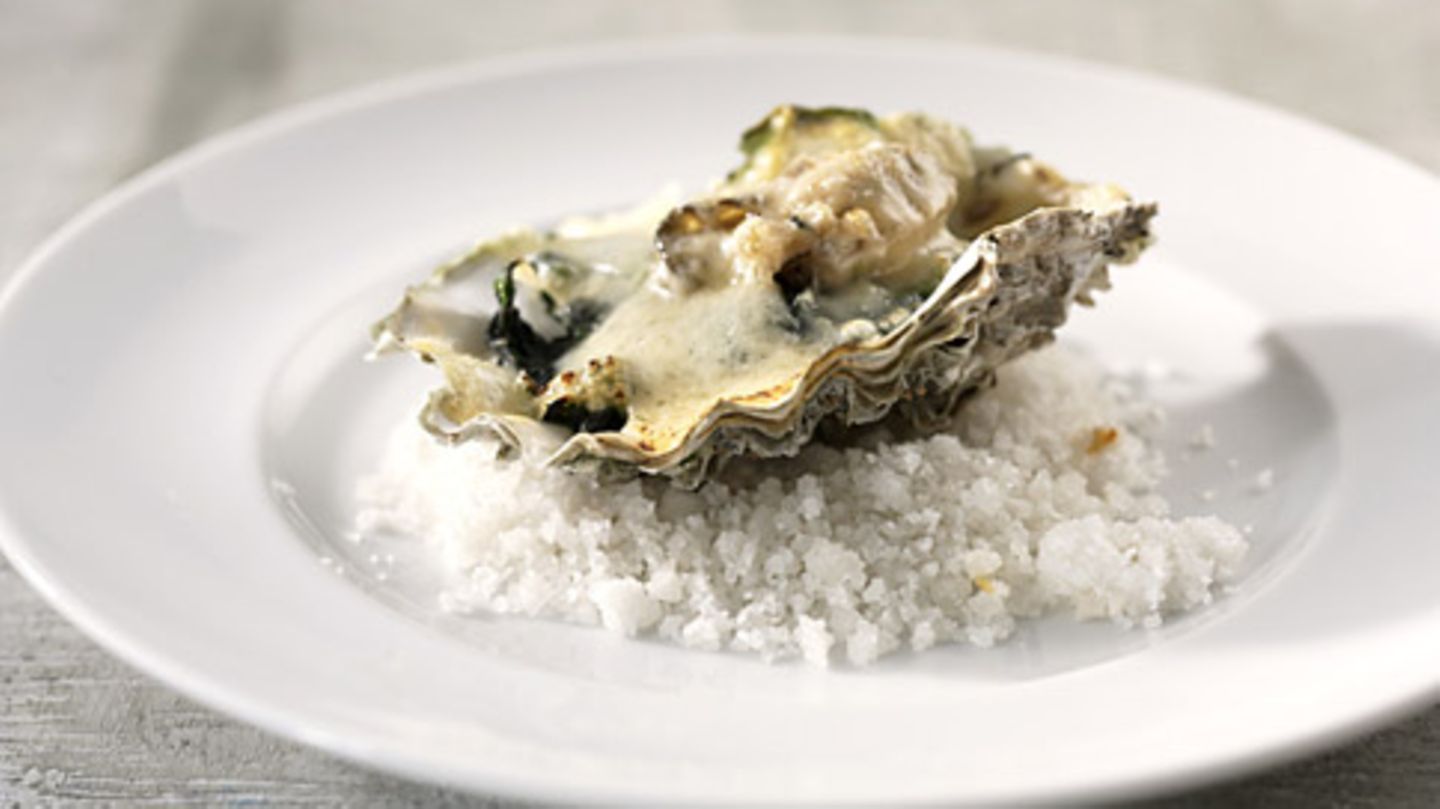 Gratinierte Austern Rezept