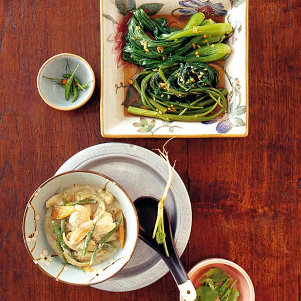 Geschmortes Thai Gemuse Rezept Essen Und Trinken