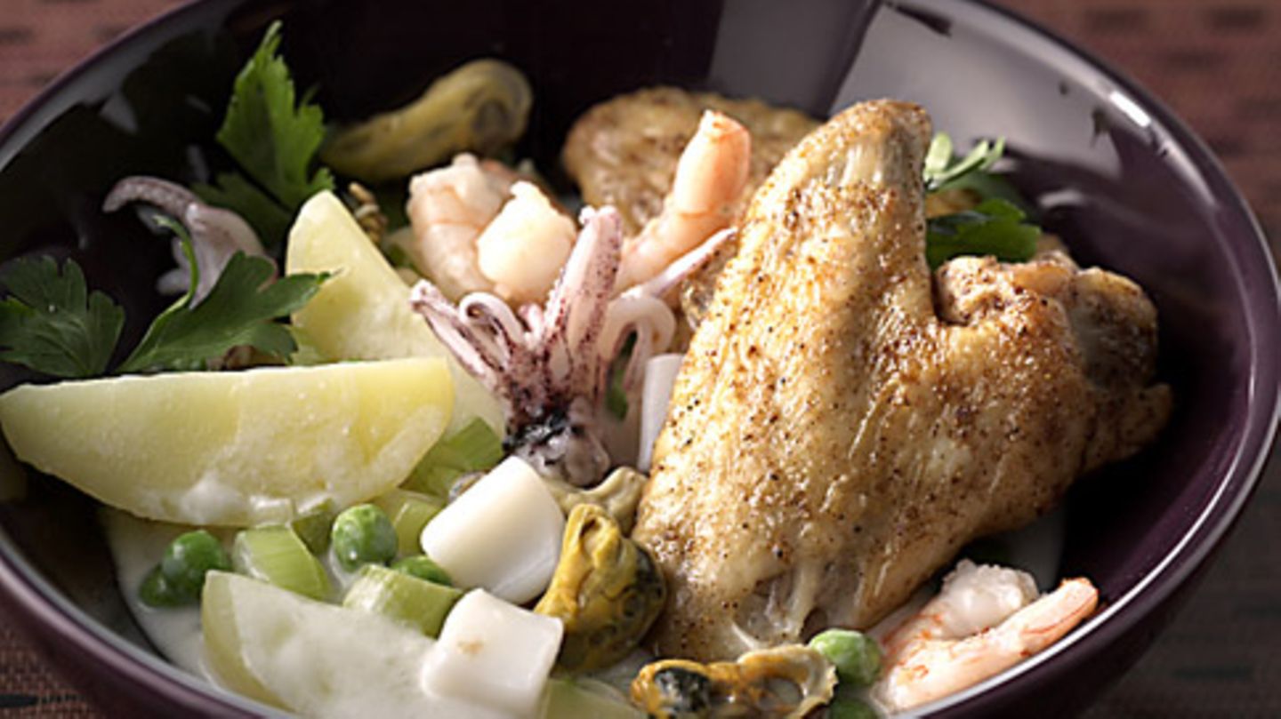 Chicken di mare Rezept