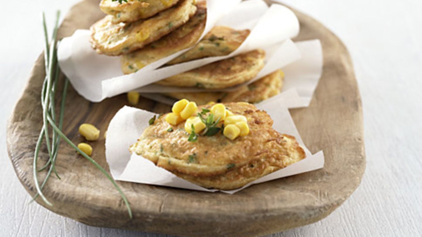 Aromatische Maisküchlein Rezept