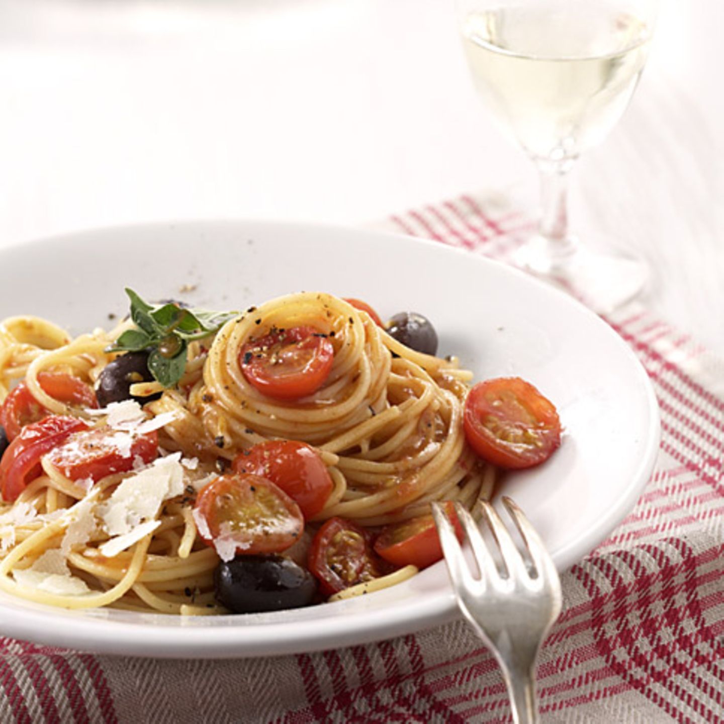 Schnelle Tomatenpasta