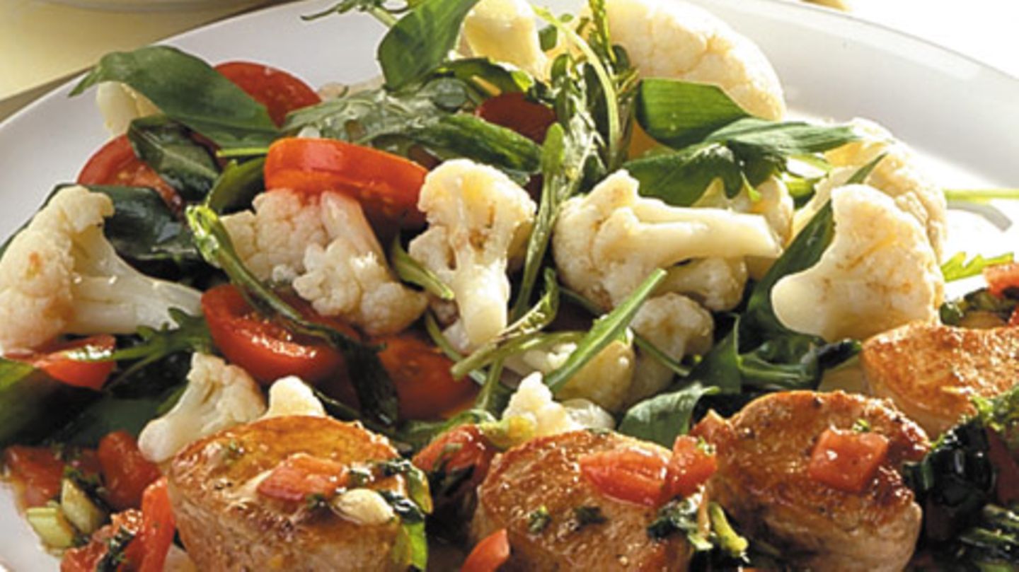 Blumenkohlsalat mit Bärlauch-Vinaigrette Rezept