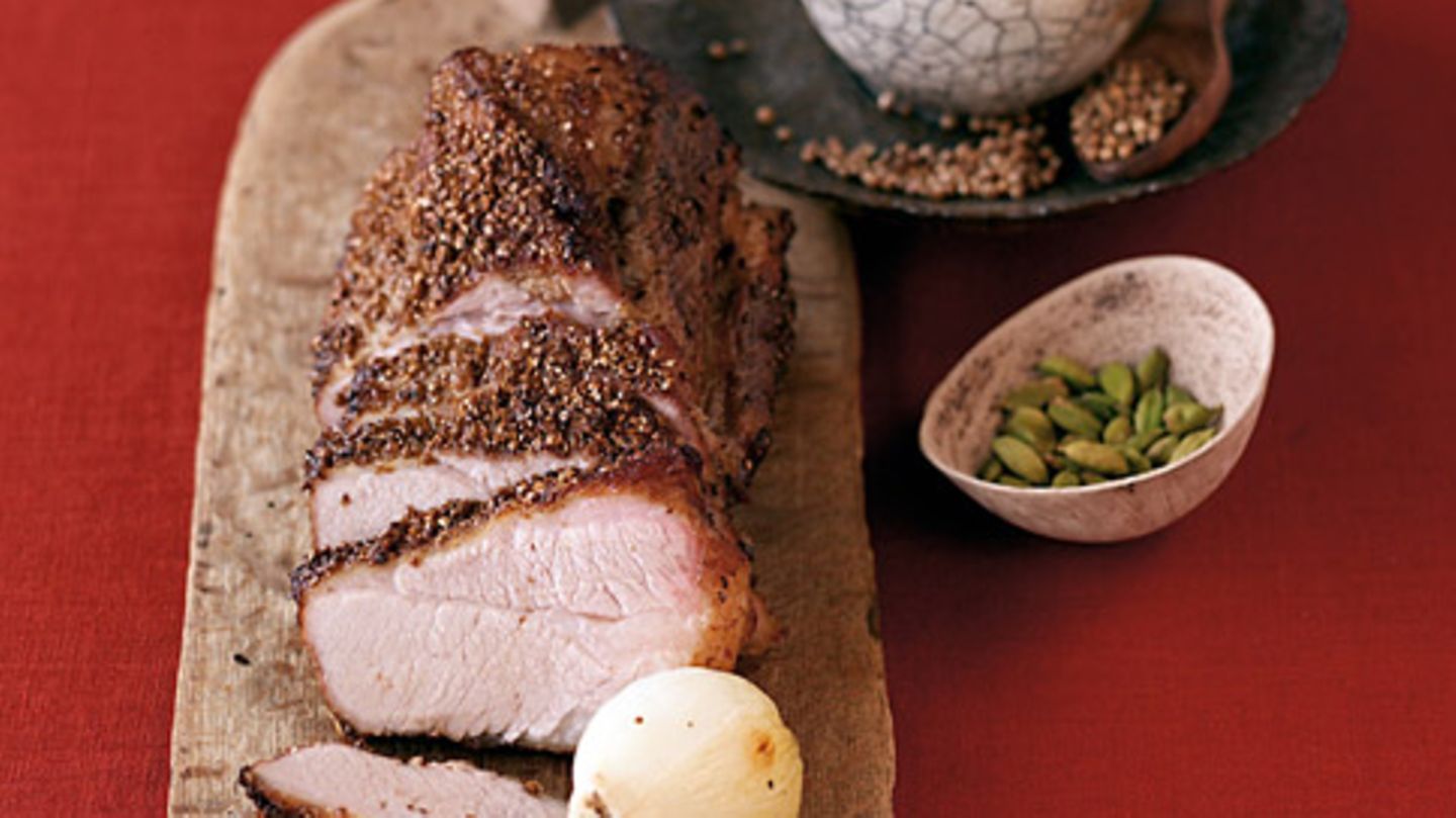 Kalbsbrust mit Porree-Kardamom-Creme Rezept