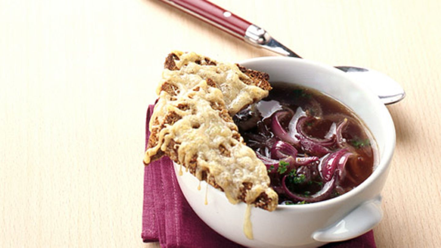 Französische Zwiebelsuppe Rezept