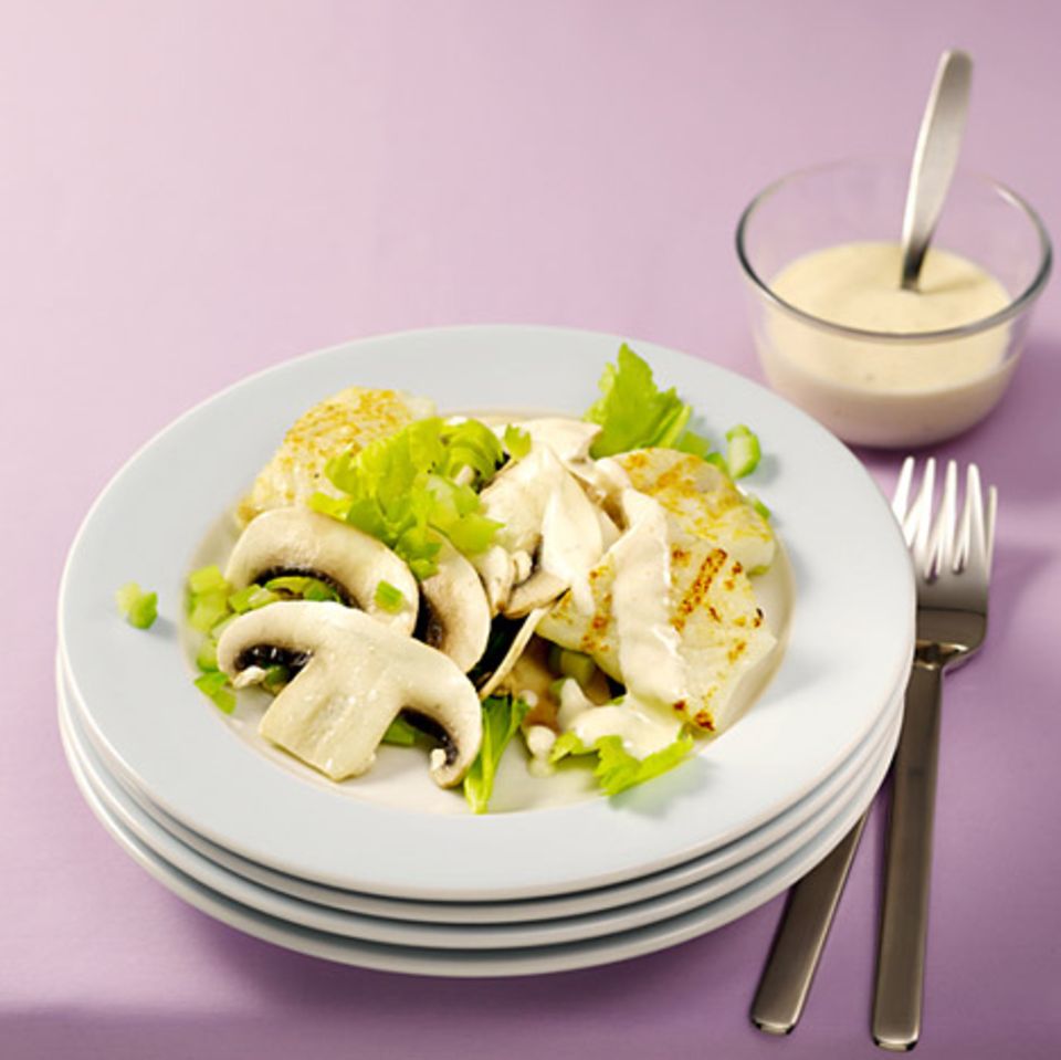 Salat-Rezepte mit Champignons - [ESSEN UND TRINKEN]