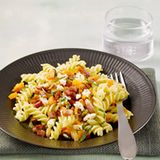 Fusilli mit Möhren-Bolognese