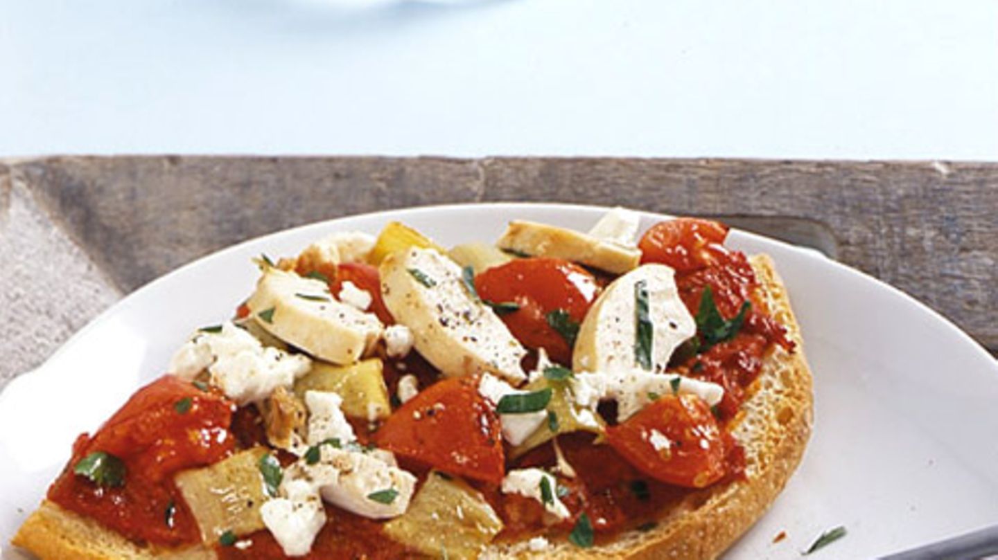 Fladenbrot-Pizza Rezept