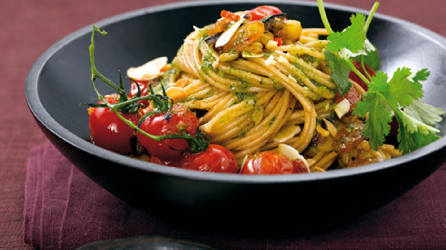 Gemüse-Spaghetti mit Kohlrabisauce Rezept - [ESSEN UND TRINKEN]