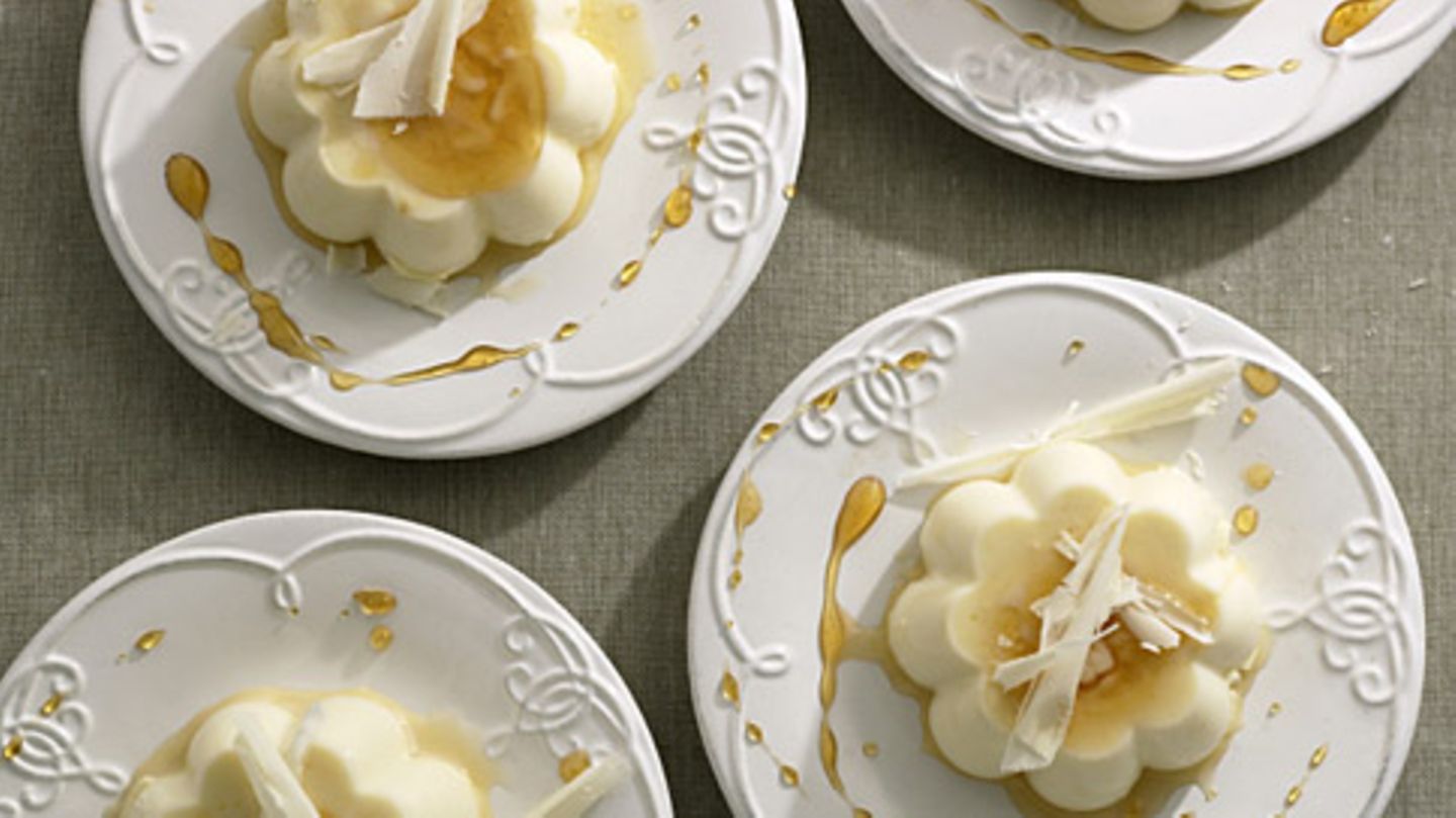 Weiße Schoko-Creme-Caramel Rezept