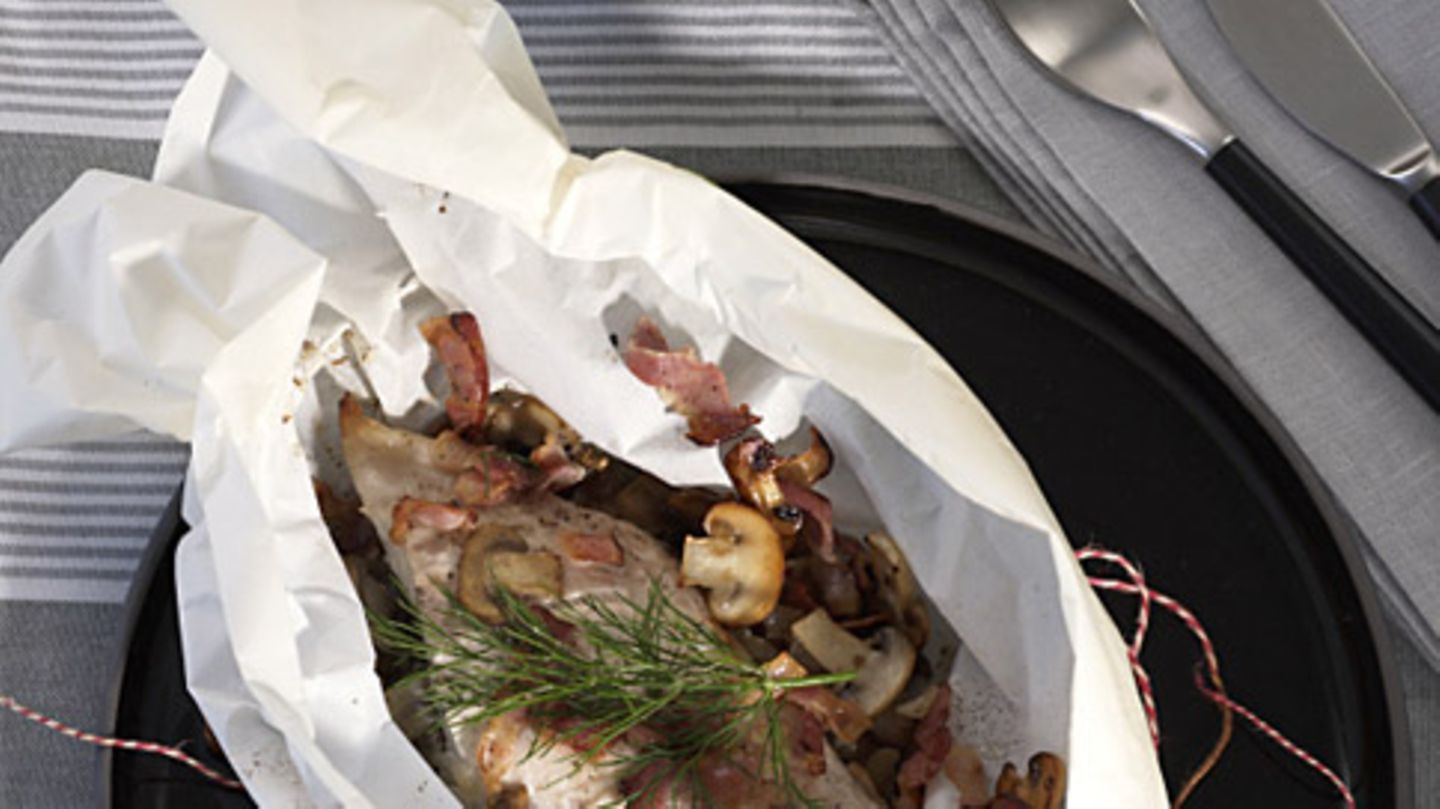 Makrele mit Speck und Dill Rezept