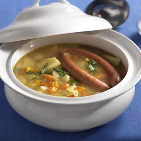 Suppengrün-Eintopf