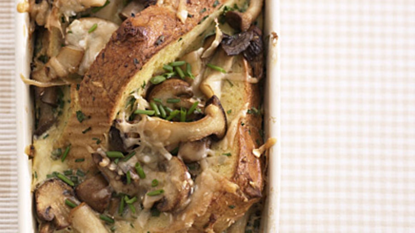 Pilzauflauf Rezept