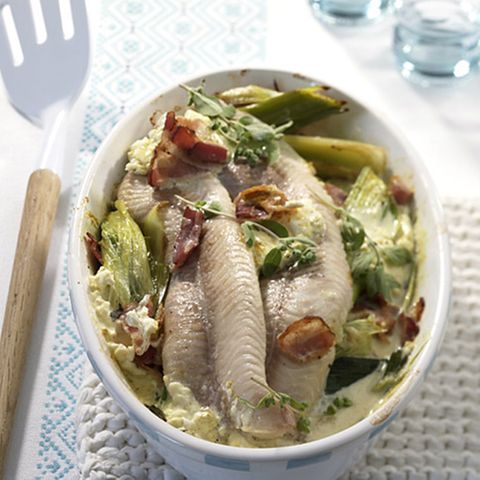 Lauch-Fisch-Auflauf