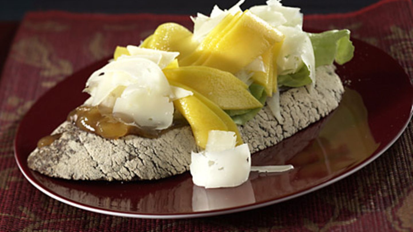 Mango-Manchego-Brot Rezept
