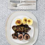 Kartoffelknödeln mit Griebenfüllung