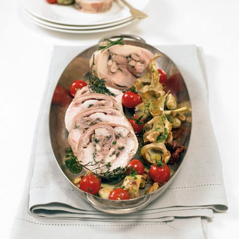 Artischockengemüse mit Walnuss-Pesto