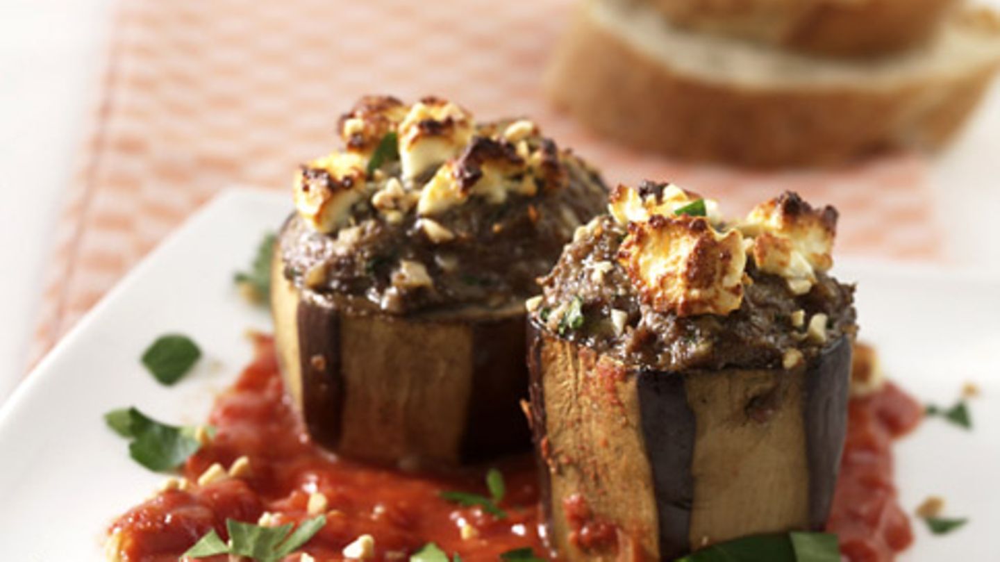 Gefüllte Auberginen Rezept