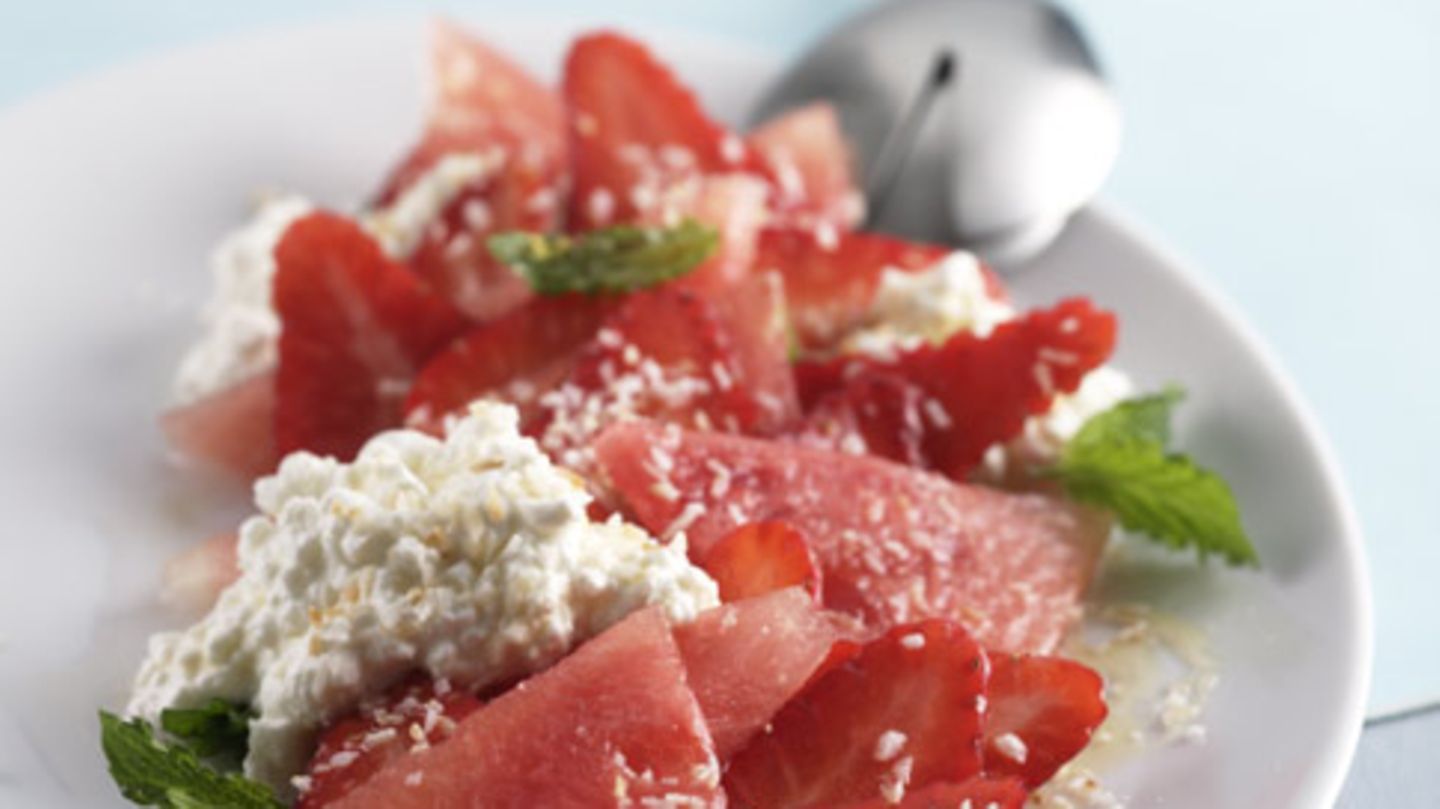 Melonensalat Rezept
