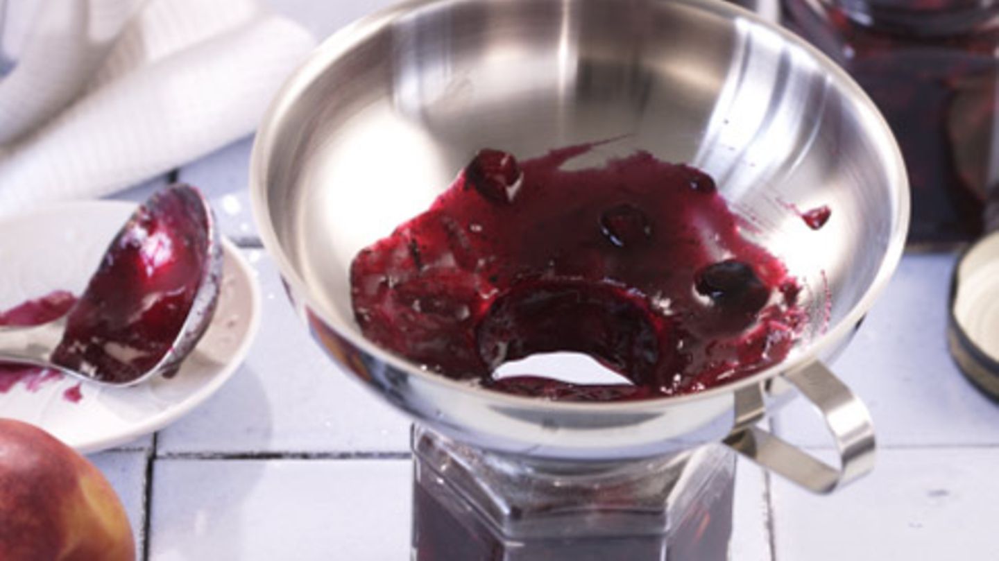 Heidelbeer-Nektarinen-Konfitüre Rezept