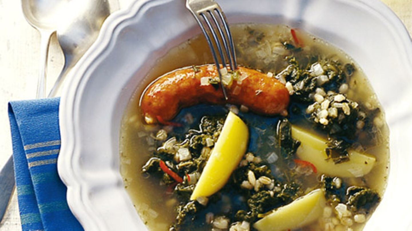 Grünkohl-Graupen-Eintopf Rezept