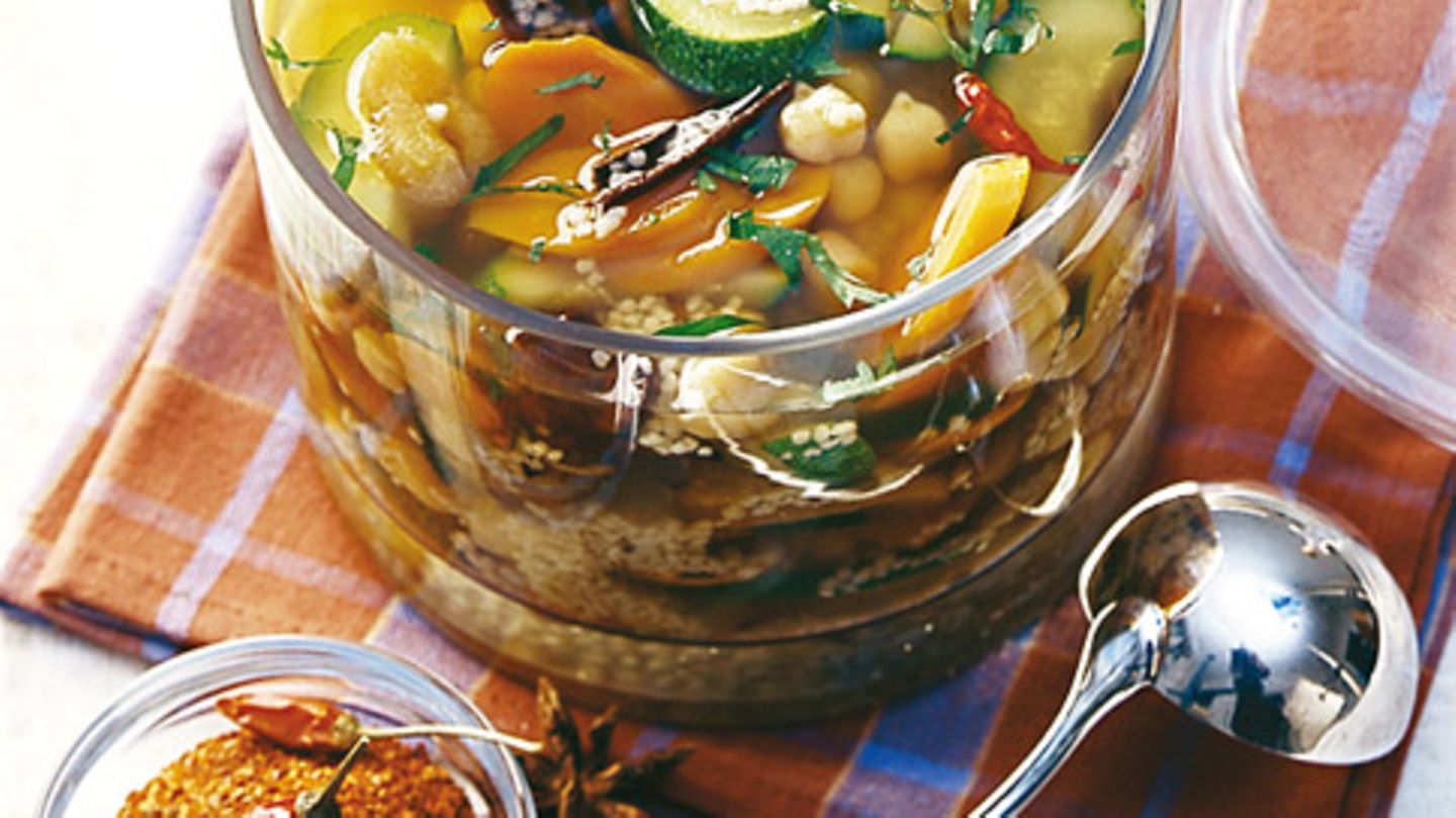 Orientalische Gemüsesuppe Rezept