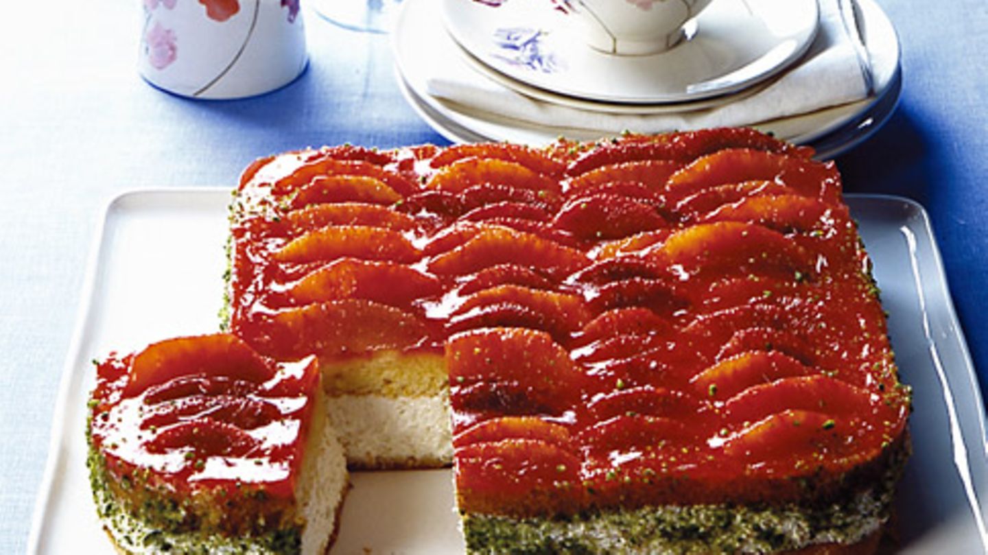 Blutorangen-Torte Rezept