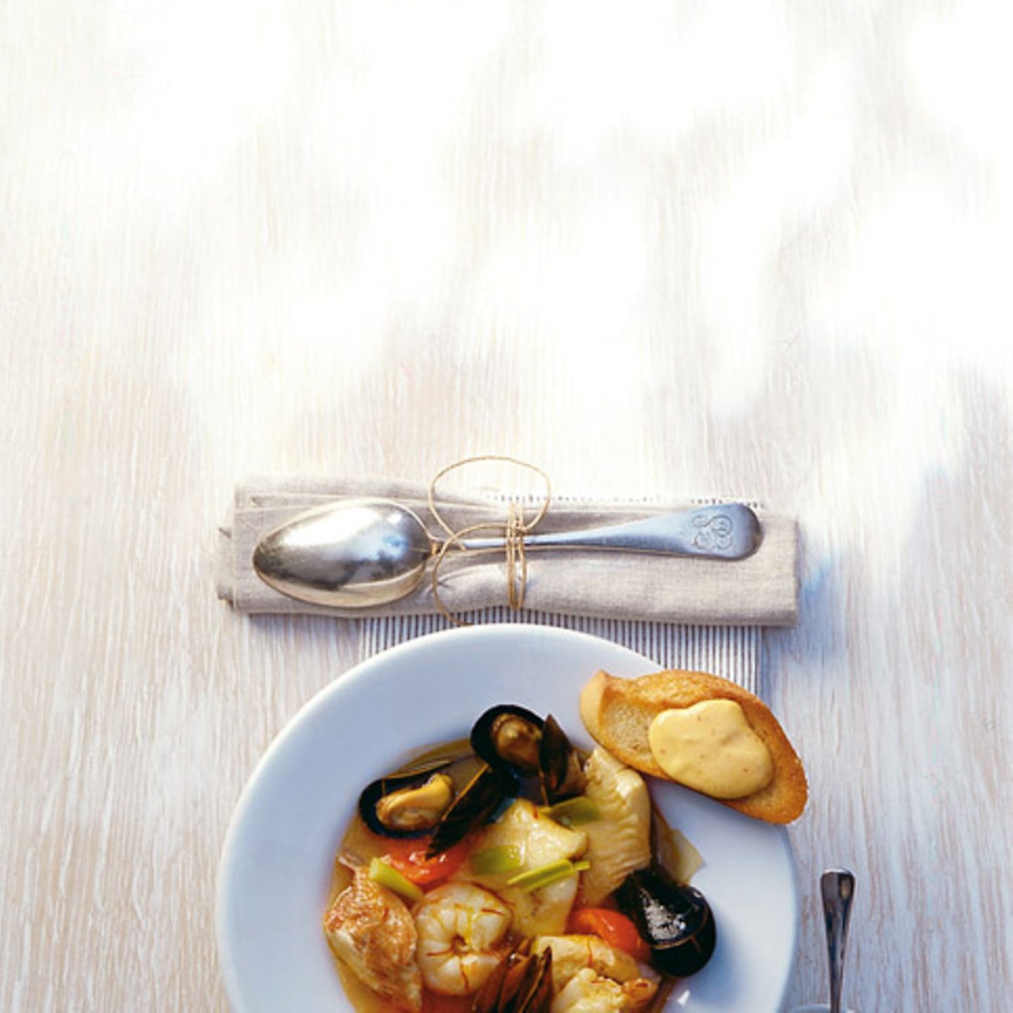 Bouillabaisse (südfranzösische Fischsuppe)