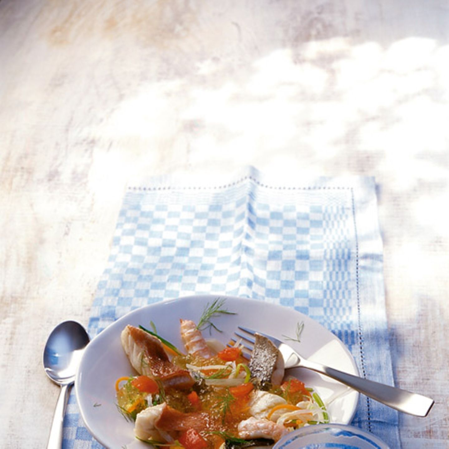 Tellersülze à la Bouillabaisse