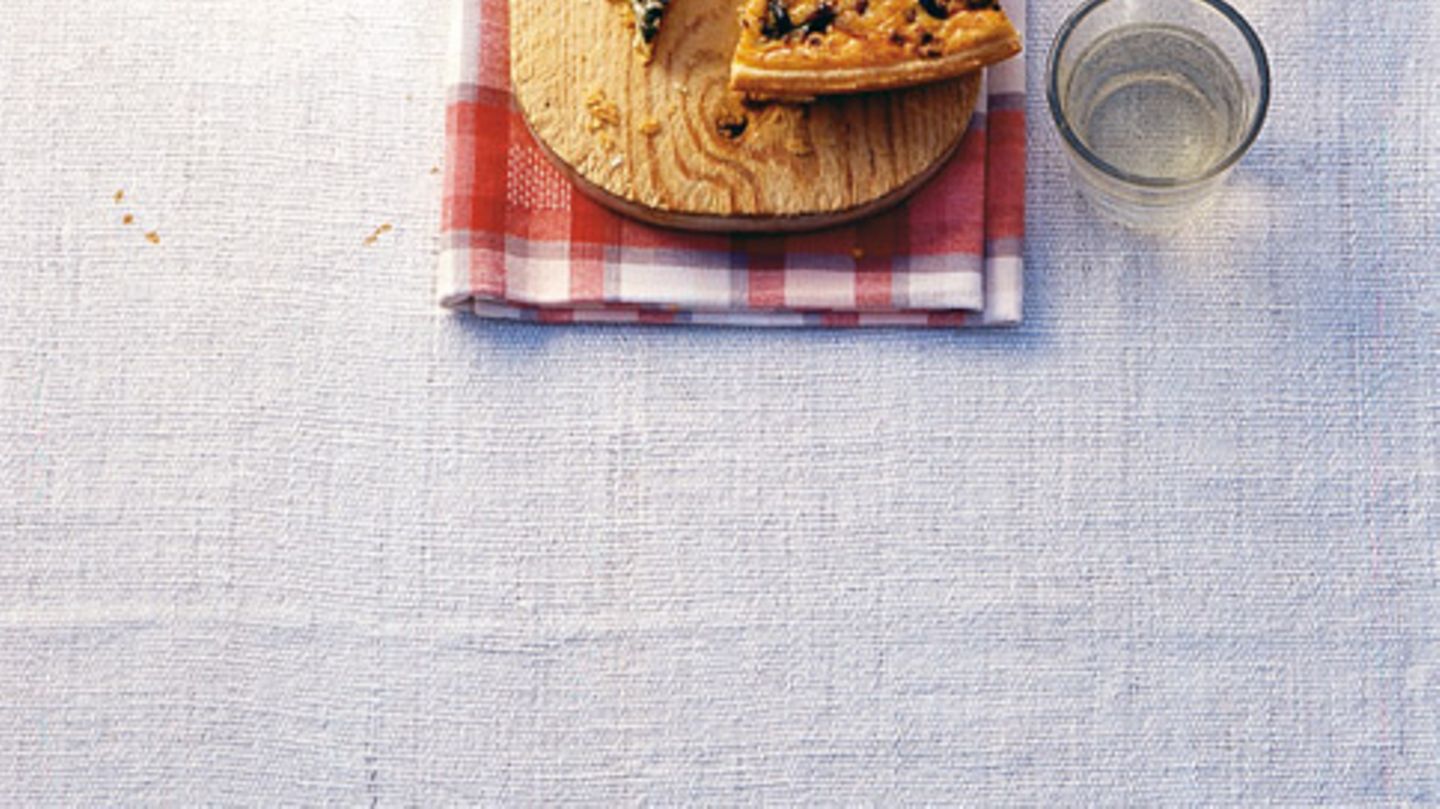 Hackfleisch-Spinat-Tarte Rezept