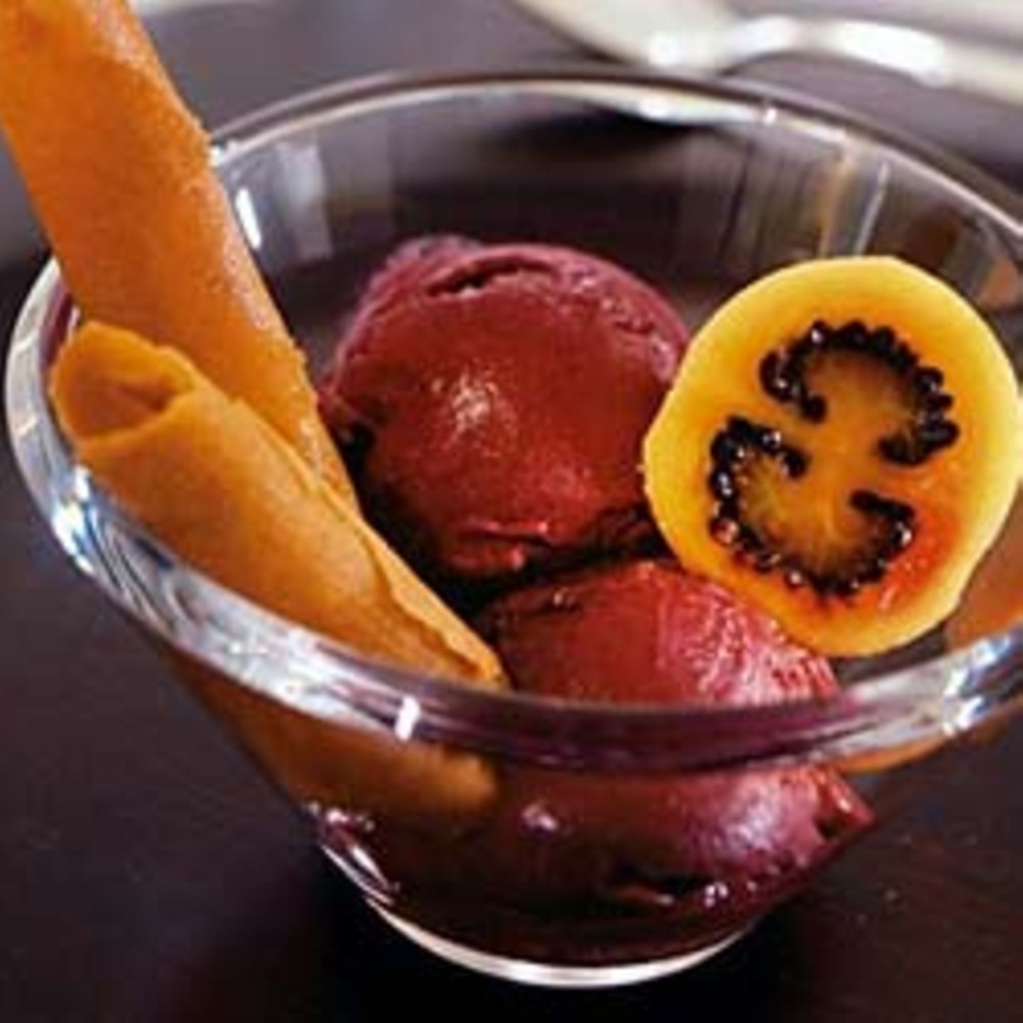 Tamarillo-Sorbet