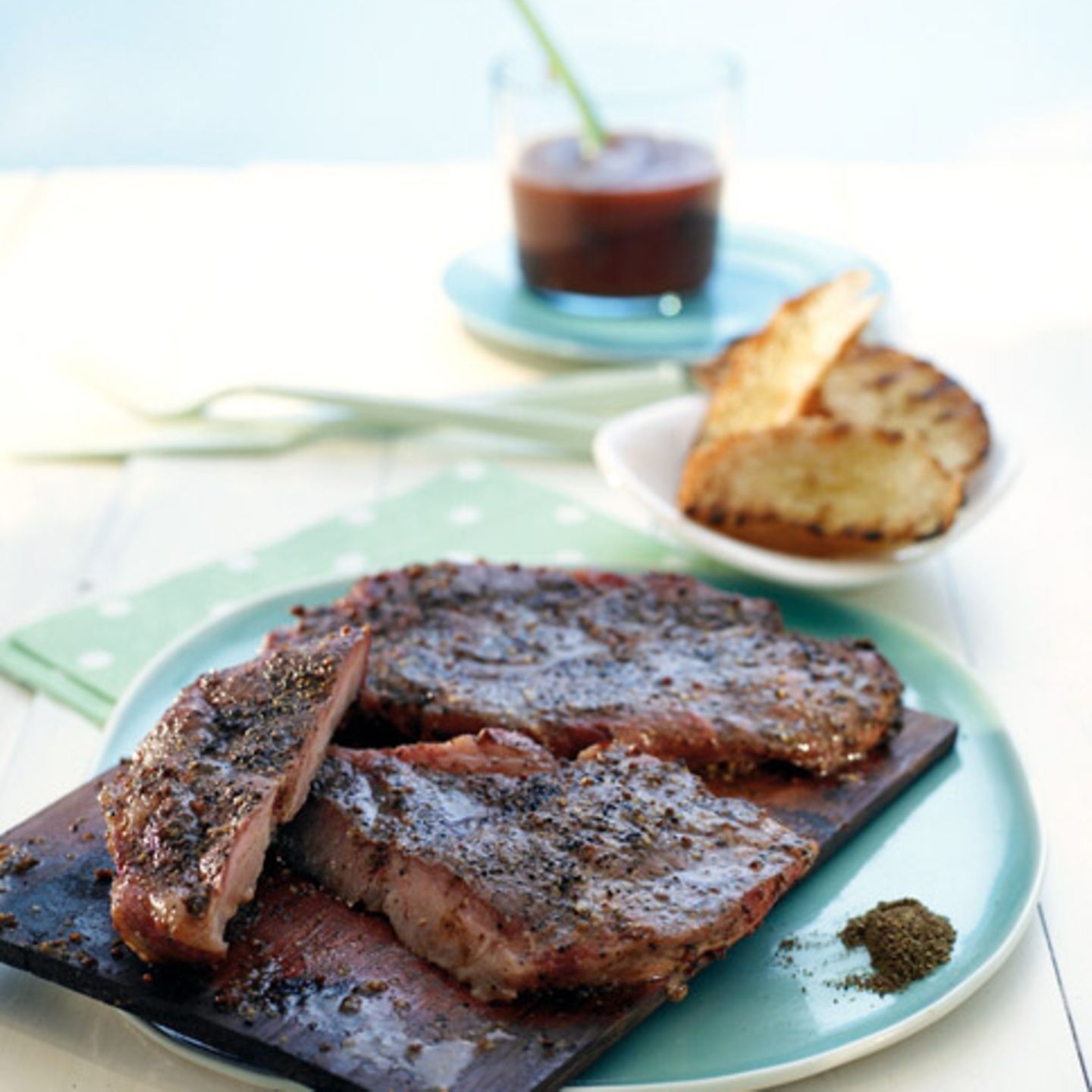 Nackensteak mit Wattleseed