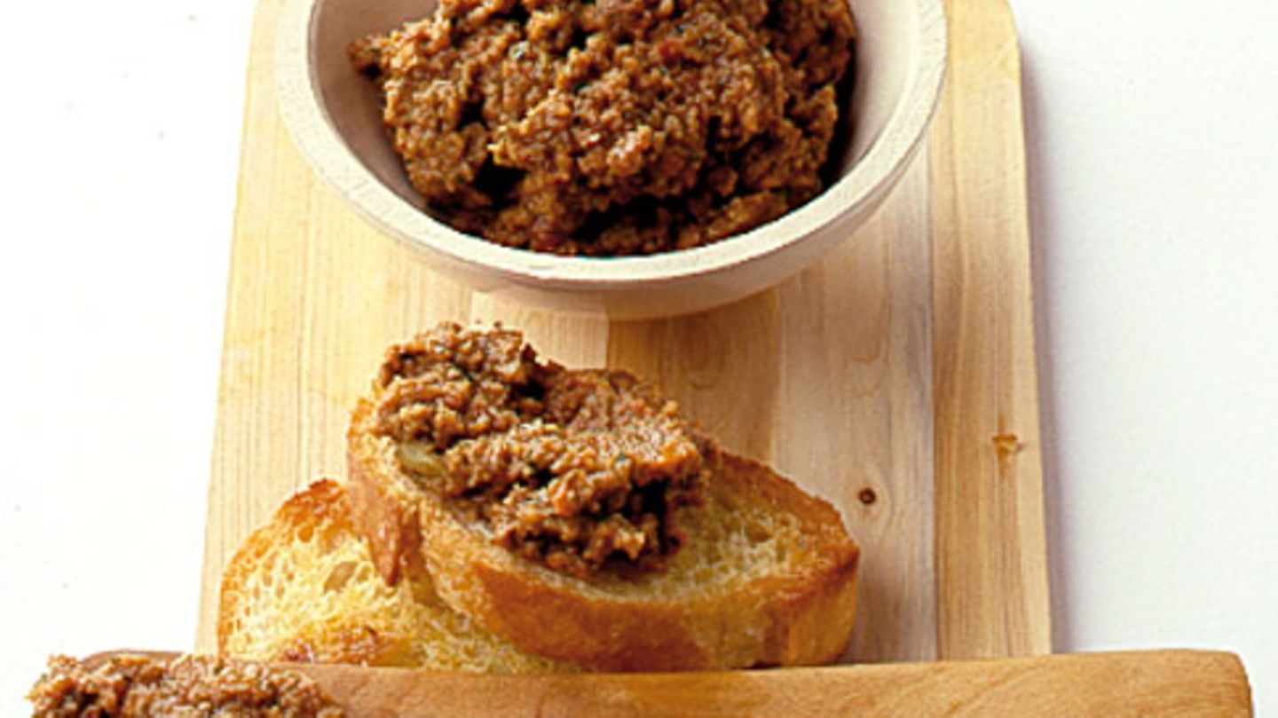 Rote Olivenpaste Rezept