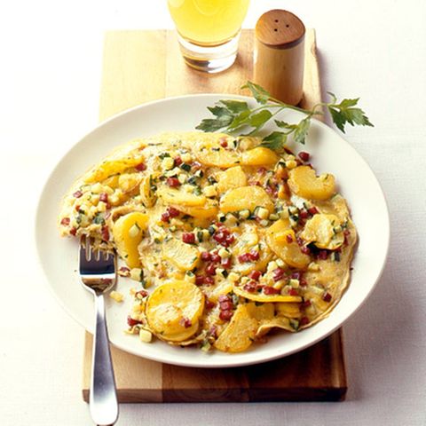 Bauerfrühstück mit Cabanossi