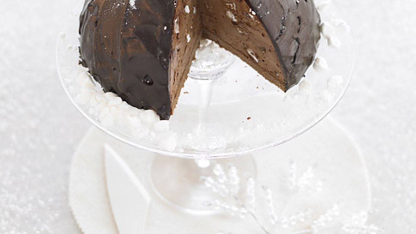 Cupola con mousse al cioccolato (Schoko-Mousse-Torte) Rezept